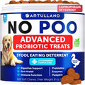 No Poo Chews for Dogs Coprophagia Deterrent Probiotics Pumpkin & Enzymes