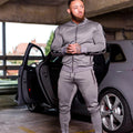 Casual cardigan sports and leisure suit