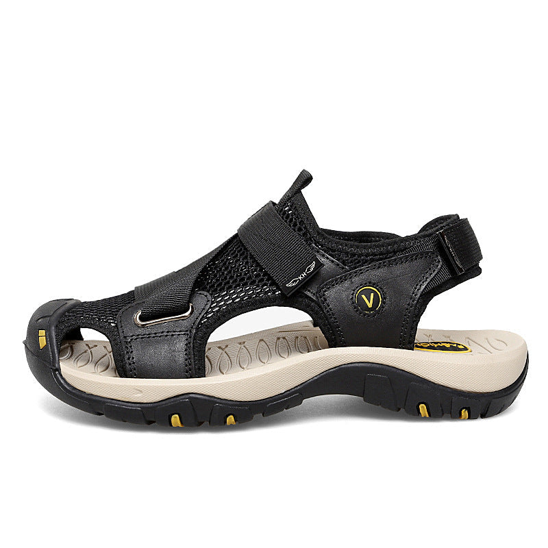 Mens Slip-on Large-size Sandals