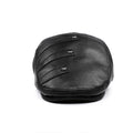 Autumn Winter Leather Men's Duck Tongue Beret