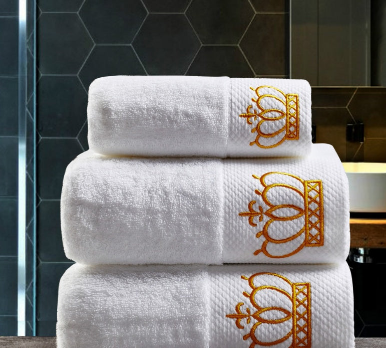 Cotton Custom Embroidery Gift Bath Towel
