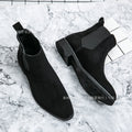 Plus-size Formal Casual Shoes High-top Leather Shoes European And American-style Ankle Boots