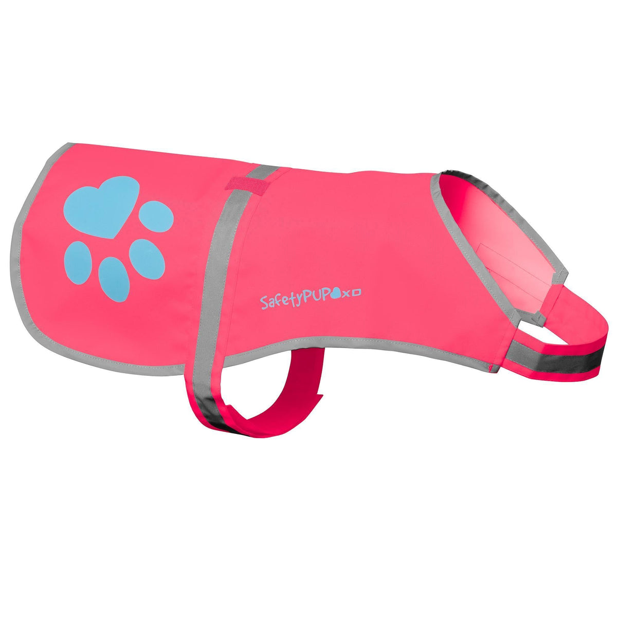 Reflective Dog Vest Hi-Vis S Size 21.5 in Chest x 17 in Neck Pink