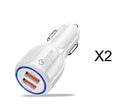 Quick Charge 3.0 Dual USB Car Charger