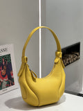 New Soft Leather Luxury-style Bag, Underarm Bag With A High-end Feel, Large Capacity Tote Bag, First Layer Cowhide Crossbody Bag