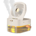Mini Air Cooler Humidifying Spray Fan USB