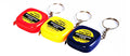 1M Mini Measuring Tape With Key Buckle Portable Random Color Hand Tools With Centimeter And Inch Scale