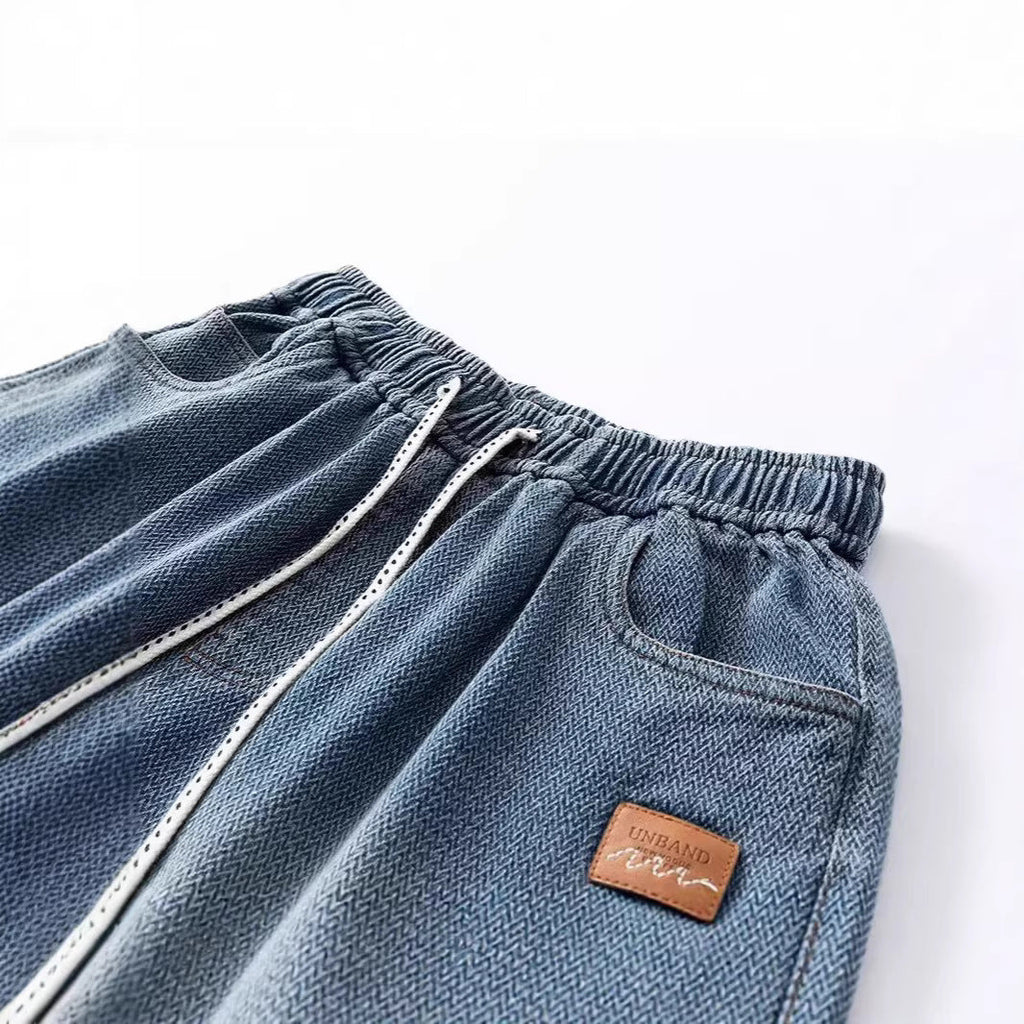 Trendy American-style Summer Slim-fit Denim Shorts