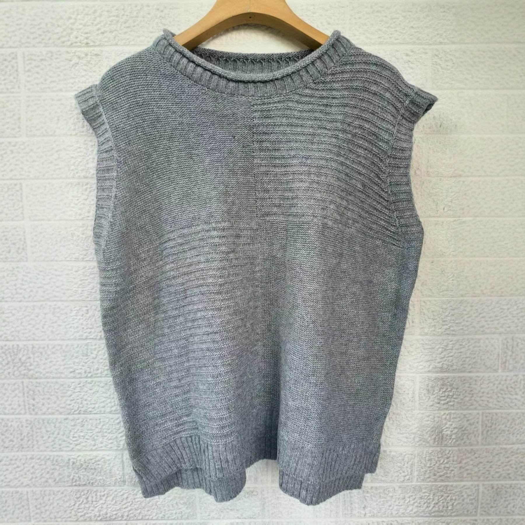 Womens Elegant Sleeveless Knitted Vest Top