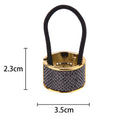 Korean Alloy Hair Tie Rose Gold Ponytail Buckle