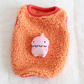 Dinosaur Thermal Vest Pet Fleece Clothing