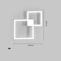 Modern Creative Geometric Square Aisle Wall Decoration Lamps