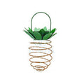 Outdoor Waterproof Garden Pineapple Solar Lights Path Lights Hanging Fairy Lights Solar Led Warm Fairy String Decor