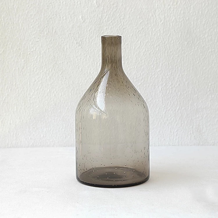 Bubble Glass Vase for Home Decoration