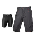 Men's Quick-Dry Double-Layer Outdoor Cycling Trousers