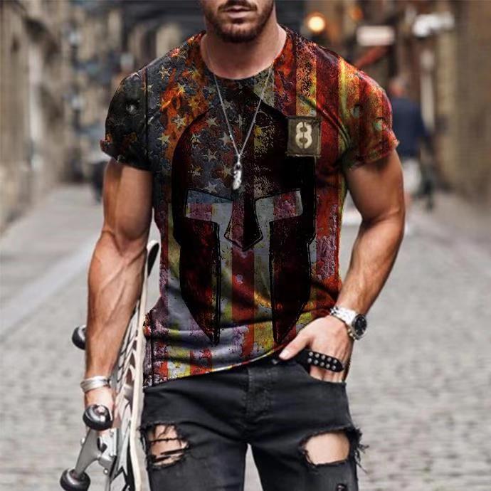 Men’s Summer vintage casual T-shirts