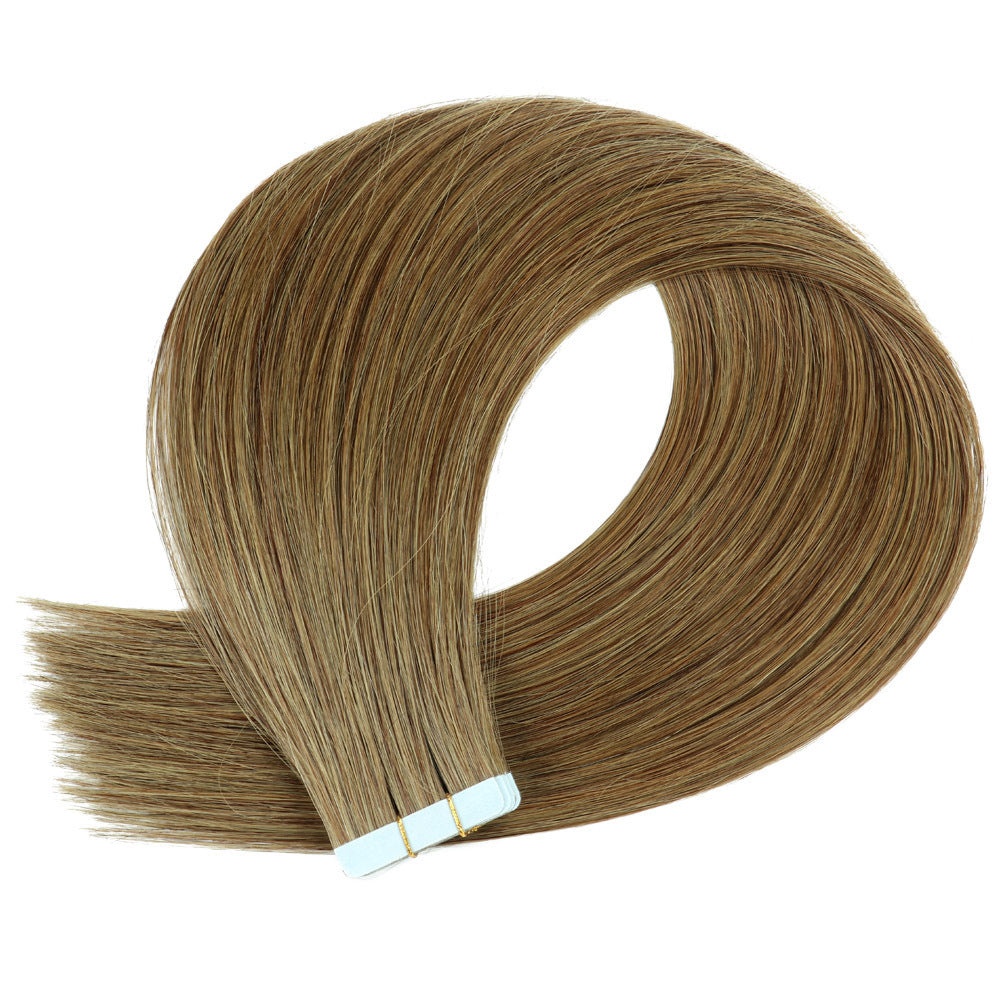 Double-sided Adhesive PU Hair Extension Piece Wig