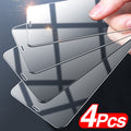 4pcs full cover tempered glass for iPhone 12 Pro Max