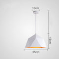 Colorful Geometric Creative Small Hanging Lamps