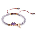 Cross-Border 4mm Faceted Stone Bracelet