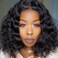 European and American Short Curly Afro Wig