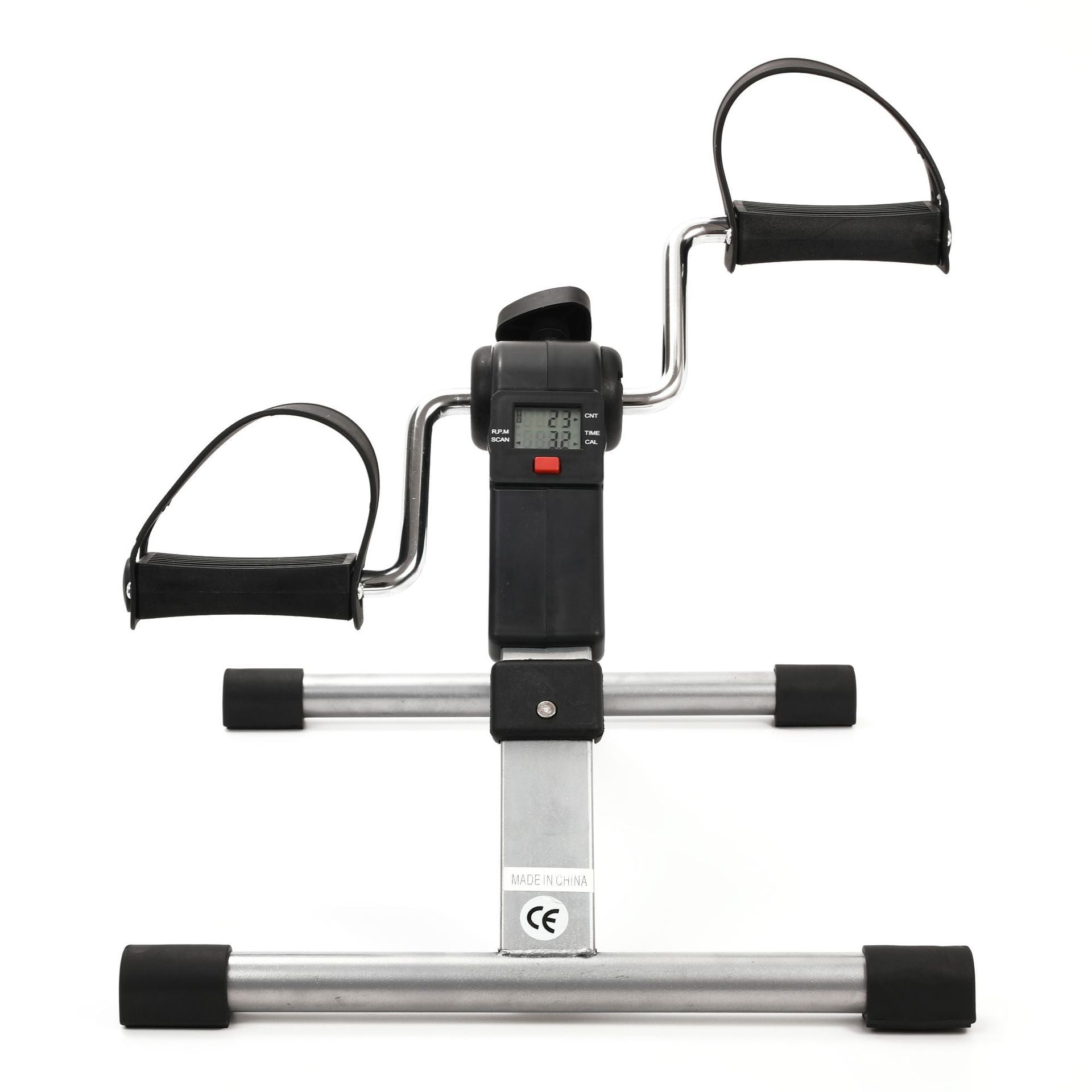 Folding Fitness Stepper with LCD & Adjustable Resistance