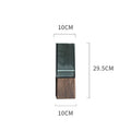 Wood Color Tansparent Glass Vase Combination Flower Arrangement