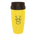 No Cover Twist Travel Cup with Straw and Double Insulation
