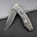 High Hardness Folding Outdoor Survival Knife