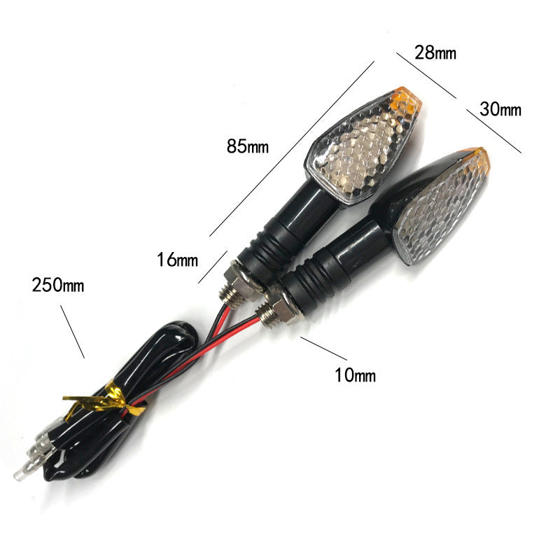 Motorcycle LED Turn Signal Light Assembly