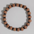 Amazon Agate Beaded Volcanic Stone Bracelet