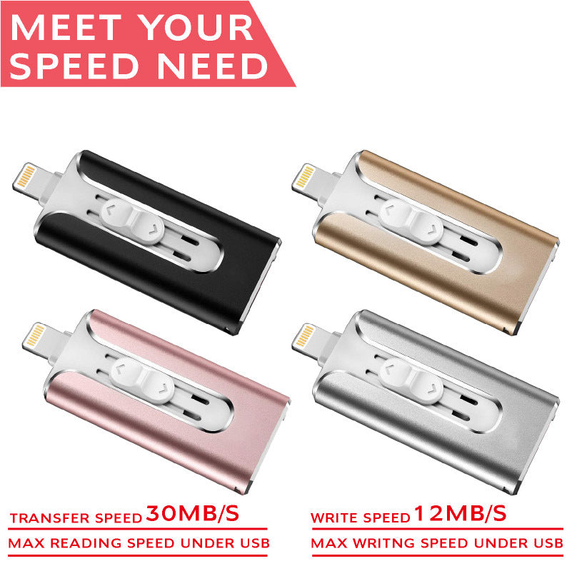 Metal USB Drive: Android & Computer Compatible