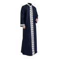 Long Sleeve Solid Color Casual Robe