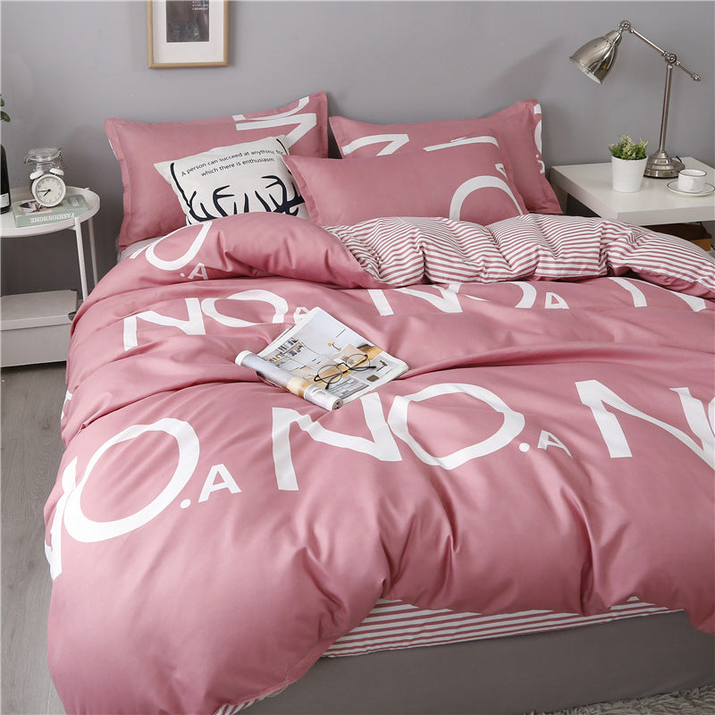 Four-piece Cotton Winter Quilt Set