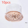 Transparent Round Cake Packaging Box
