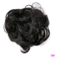 Fluffy Drawstring Curly Hair Bun Hair Set