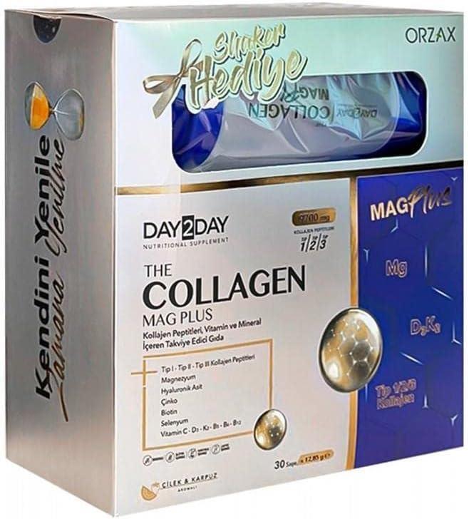 Day2Day Halal Collagen Supplement with Magnesium & Vitamins for Skin & Joint Health