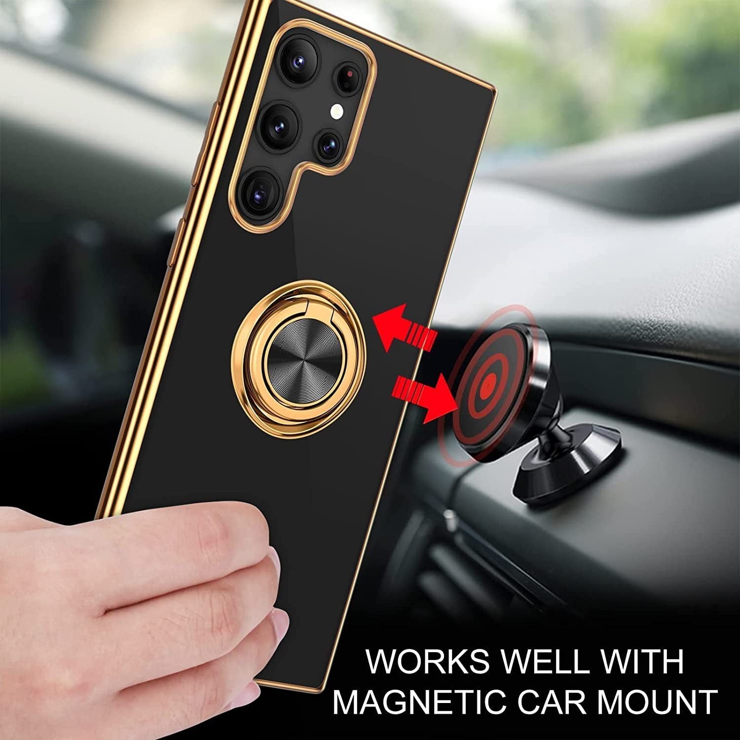 M54 Phone Case 6D Ring Silicone Sleeve