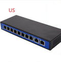 8+2 Power 10-Port 100M PoE Switch
