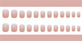 Jelly powder false nails