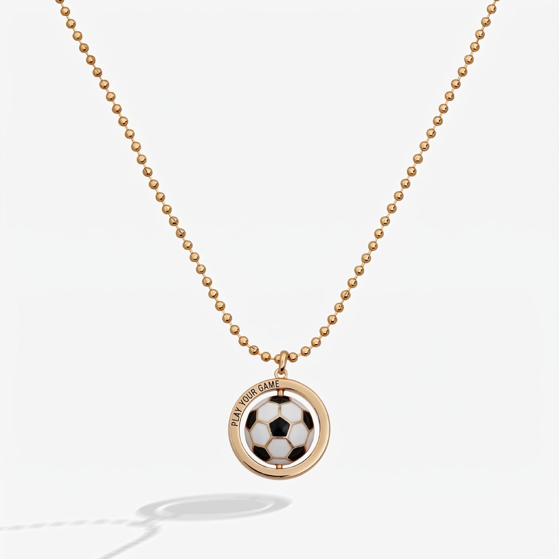 Football And Tennis Pendant Necklace For Women