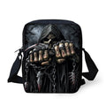 European and American Skull Children's Messenger Bag