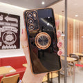 Mobile Phone Shell P40PRO Ring Buckle Bracket Magnetic Car M40 Electroplating Fine Hole Nova8