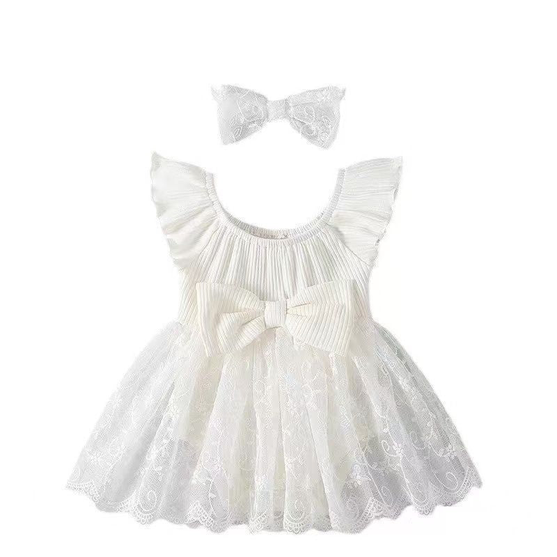 Baby Dress Romper, Thin Cotton Baby Girl Onesie