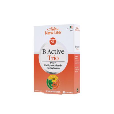 New Life B Active Trio Dietary Supplement for Nutritional Support and Energy - 30 Capsules