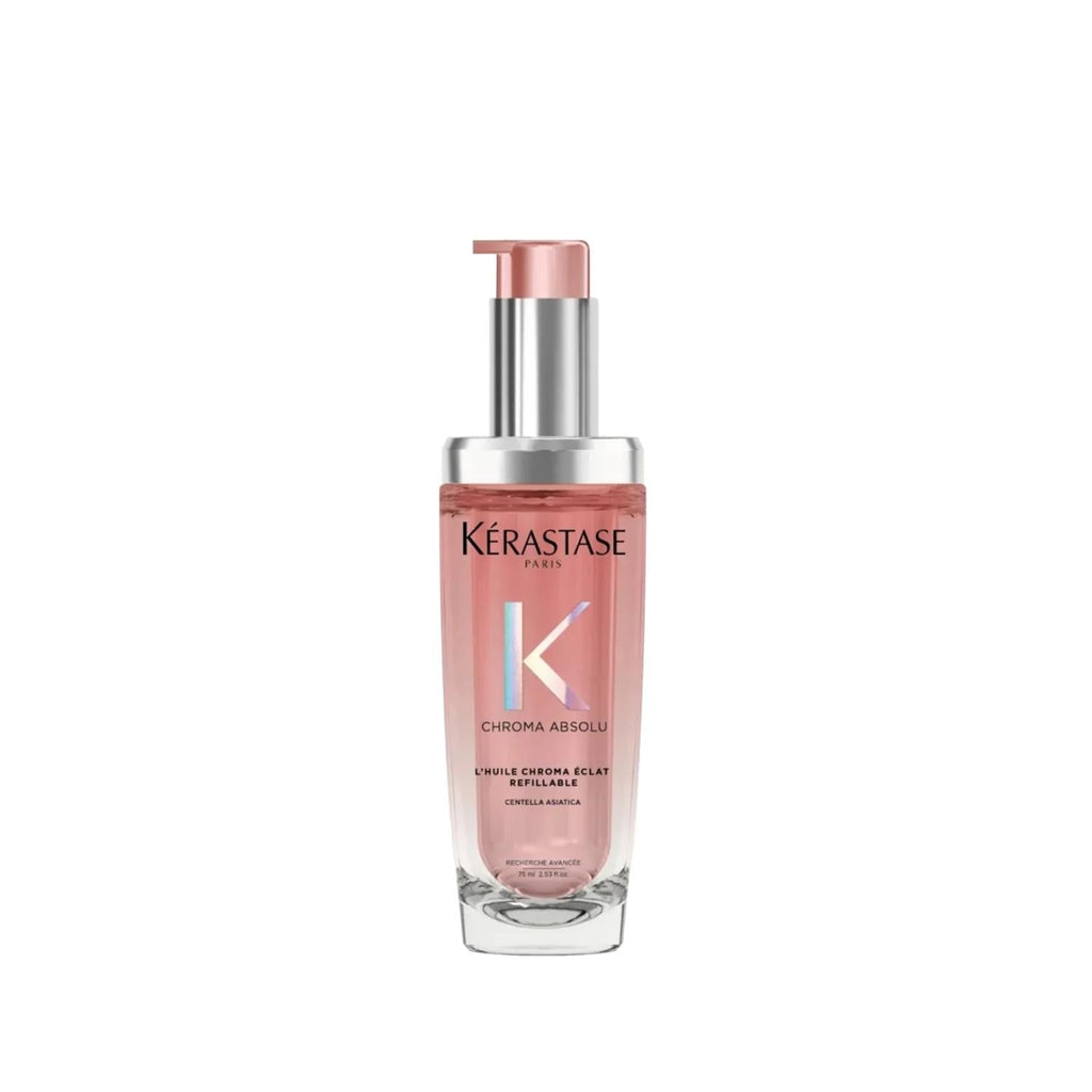 Kerastase Chroma Absolu L'Huile Chroma Eclat Hair Oil for Colored Hair - Luxurious Nourishment & Protection - 75ml Refill