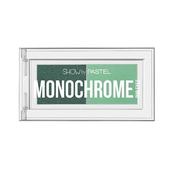 Show By Pastel Monochrome Eyeshadow Emerald Dust No:31 - Cruelty-Free, Gluten-Free Eyeshadow Palette with 12 Versatile Color Options