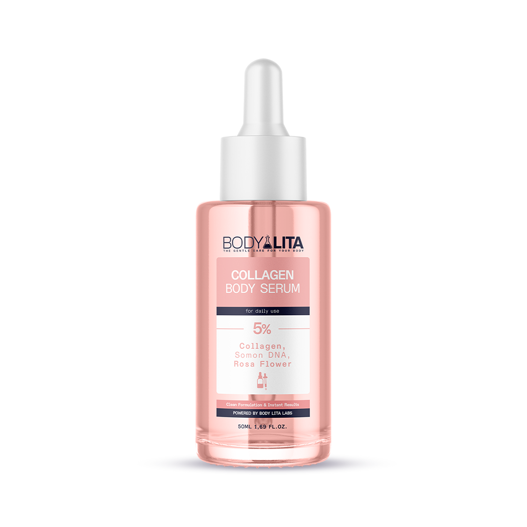 BodyLita Collagen 5% Active Serum Body Serum, Firming & Moisturizing Treatment, 50ml