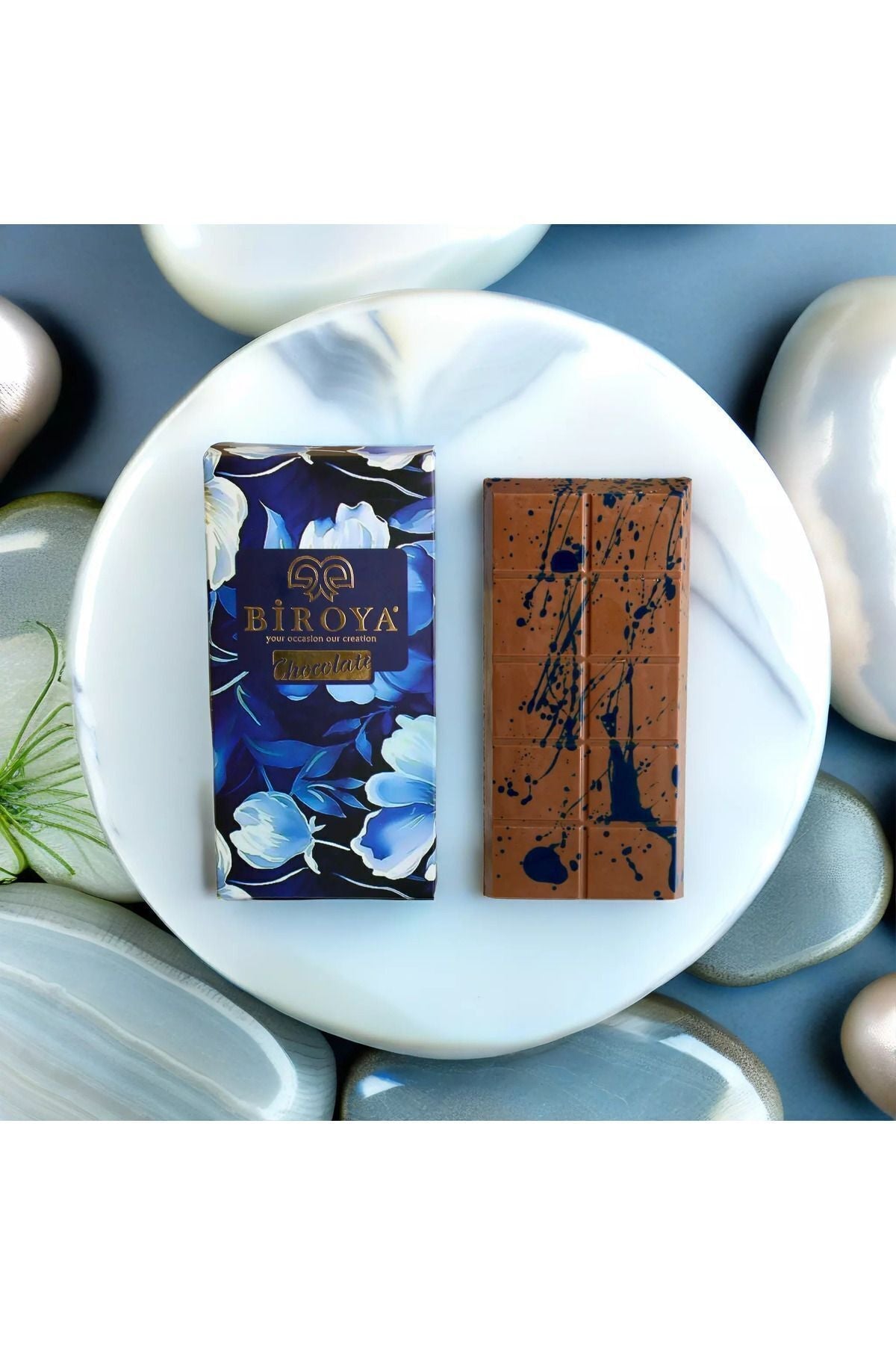Biroya Dubai Chocolate 200 Gr with Cooler Bag - Express Shipping