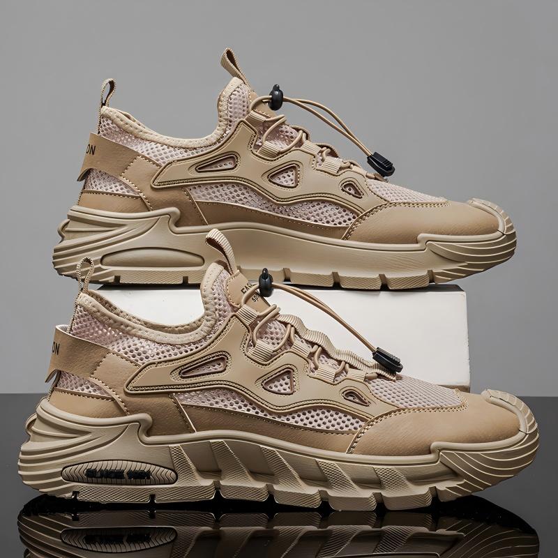 2026 New Men's Summer Breathable Hollow Mesh Sneakers, Thin Casual Sports Trendy Footwear For Students